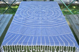 Blue Sun 100% Cotton Original Turkish Towels