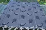 Sea Turtles and Dolphins Gray 100% Cotton Original Turkish Towels