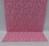 Pineapple Pink 100% Cotton Original Turkish Towels