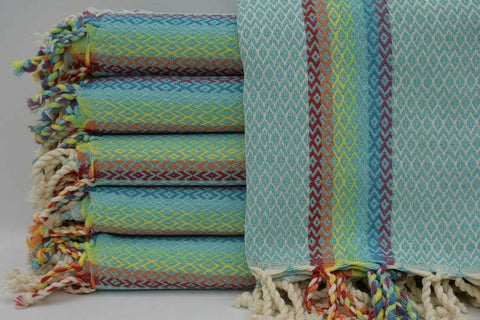 Mint Green Bay 100% Cotton Original Turkish Towels