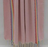 Pink Bay 100% Cotton Original Turkish Towels