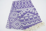 Purple Mandala 100% Cotton Original Turkish Towels