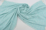 Mint Green Waves 100% Cotton Original Turkish Towels