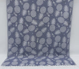 Pineapple Blue Gray 100% Cotton Original Turkish Towels
