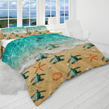 Little Sea Turtles Reversible Bed Cover Set