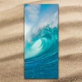 Ocean Wave Jumbo Beach Towel