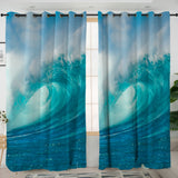 Ocean Wave Curtains
