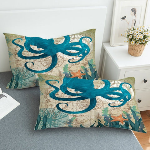 Octopus Love Pillowcase