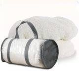 Anchored to the Sofa Soft Sherpa Blanket