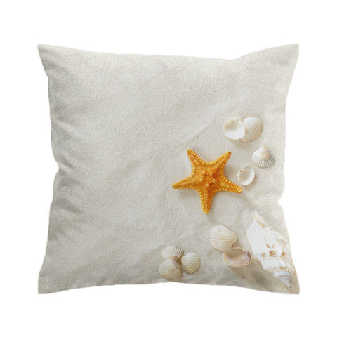Sandy Starfish Cushion Cover