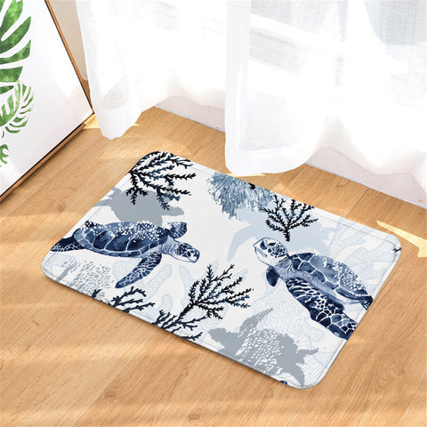 Sea Turtle Wonders Bath Mat