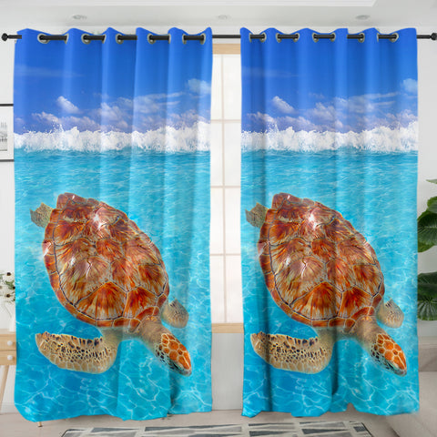 Sea Turtle Curtains