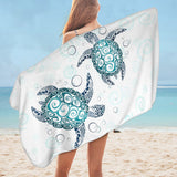 The Original Sea Turtle Twist Jumbo Beach Towel