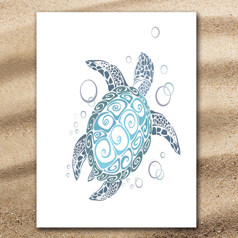 White Turtle Twist Extra Large Towel