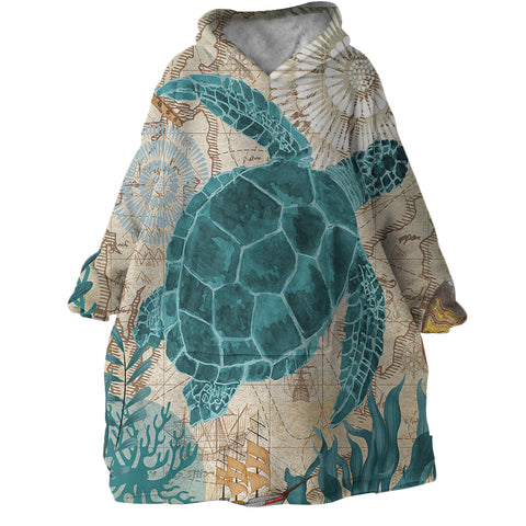 Turtle Love Wearable Blanket Hoodie