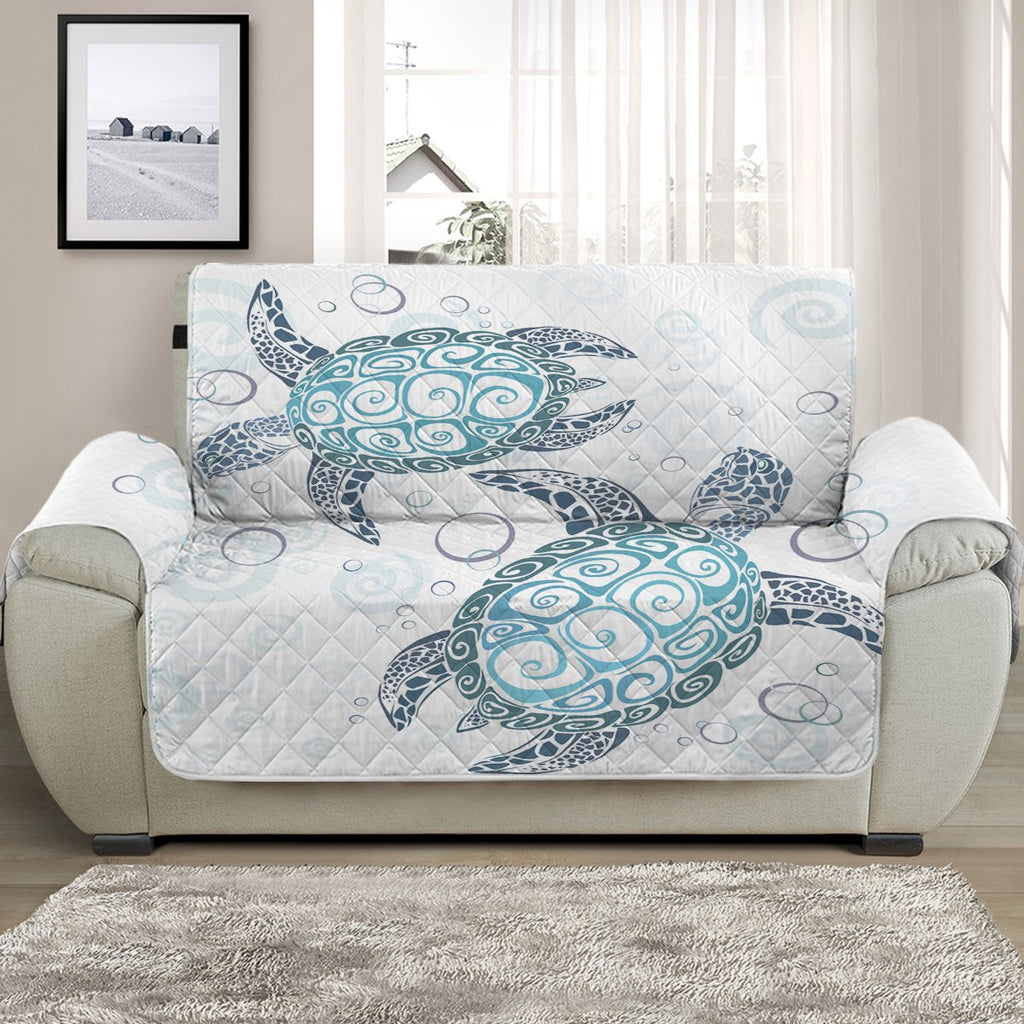 Quilted Sofa Cover - Sea Turtle Twist by Australian Coastal Passion ...