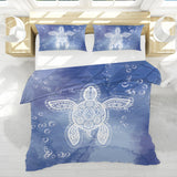 Honu Healing Reversible Bed Cover Set
