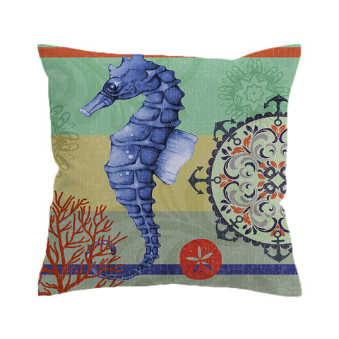 Seahorse Passion Cushion Cover