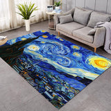 Van Gogh's Starry Night Floor Mat