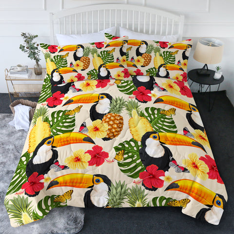 Tropical Toucan New Quilt Set