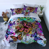 Tropical Butterflies Quilt Set