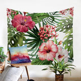 Tropical Hibiscus Quilt Cover Set