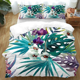 Tropical Orchids Quilt Cover Set