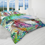 Tropical Sea Turtle Reversible Bed Cover Set