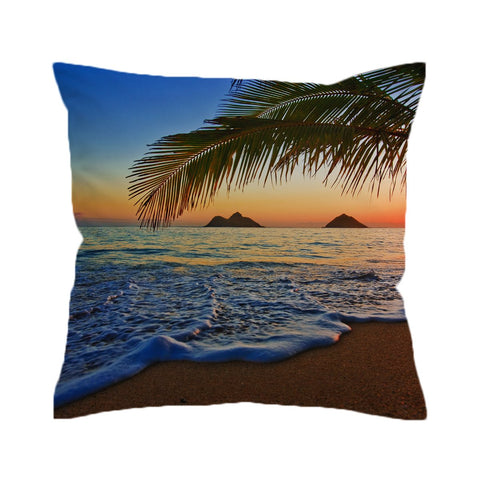 Tropical Sunset Cushion Cover