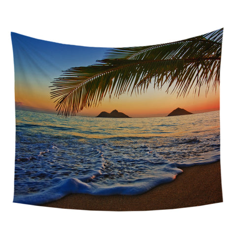 Tropical Sunset Tapestry